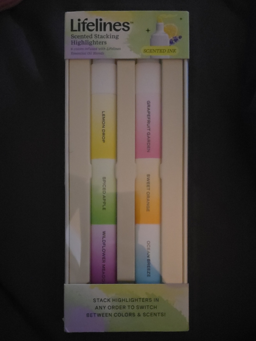 Lifelines Scented Highlighters Infused With Essential Oils